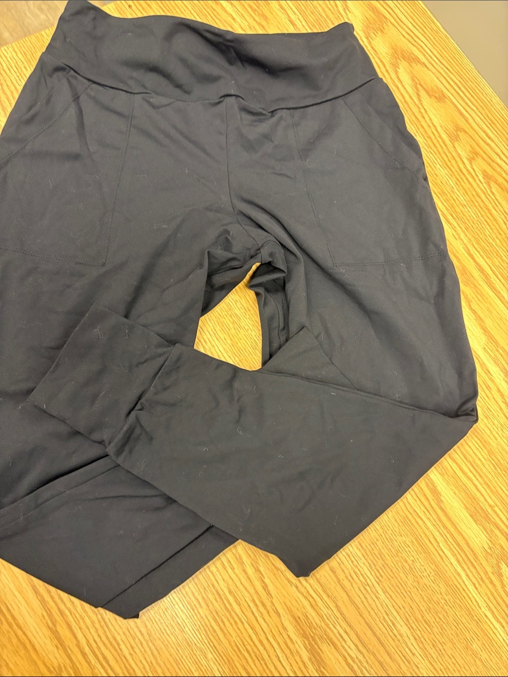 Simons Black Ladies Jogger-Style Stretch Pants